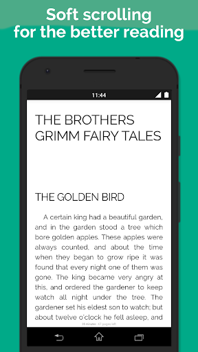 Android application Grimms' Fairy Tales by Jacob G screenshort