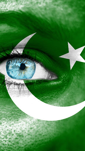 Android application Pakistan flag screenshort