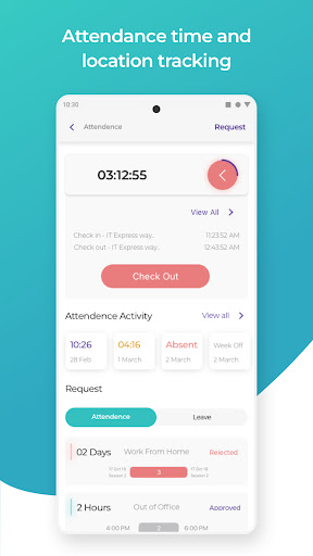 Android application DWS Teamlease screenshort