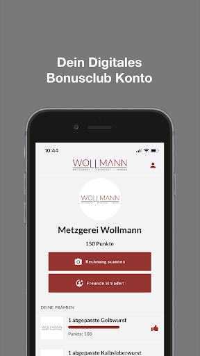 Android application Metzgerei Wollmann screenshort