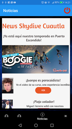 Skydive en México Screen 3
