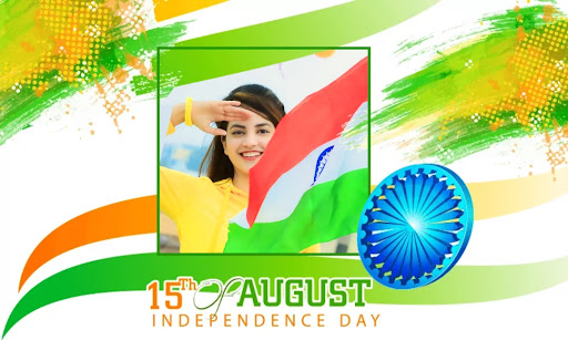 15 August Photo Frame 2024 Screen 2