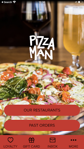 Android application Pizza Man Rewards screenshort