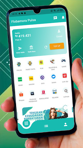 Android application Flobamora - Agen Pulsa & PPOB screenshort