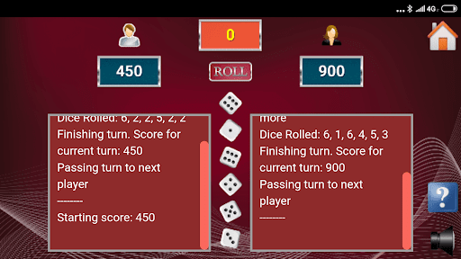 Farkle Dice Screen 3