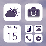 Wow Violet Theme - Icon Pack icon