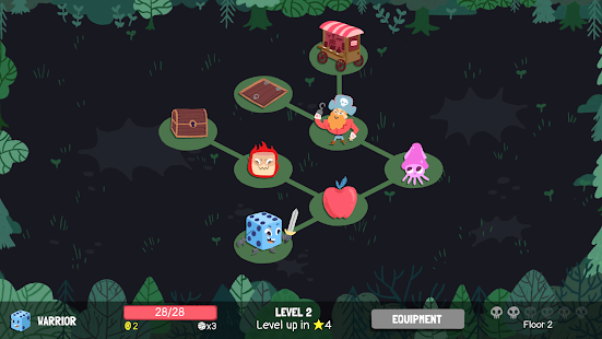 ภาพหน้าจอของ Dicey Dungeons