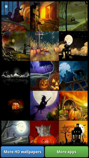 Android application Happy Halloween HD Wallpapers screenshort