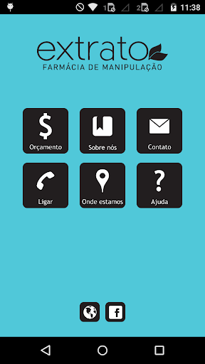Android application AppExtrato screenshort