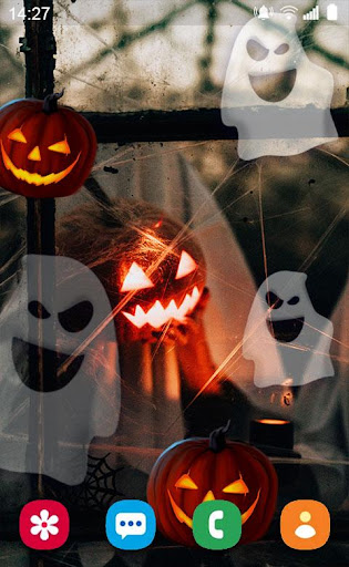 Android application Halloween Pumpkins Wallpapers screenshort