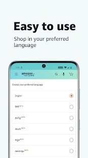 Amazon India Shop, Pay, miniTV Capture d'écran