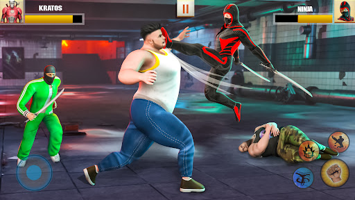 Ninja Superhero Fighting Game APK Premium Pro OBB screenshots 1