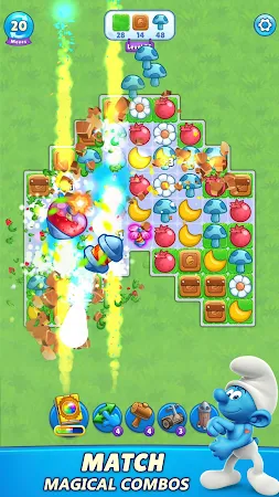 Game screenshot Smurfs Magic Match mod apk