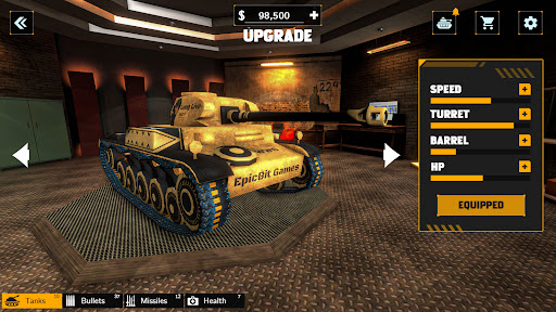 Tank War - Battlegrounds Game