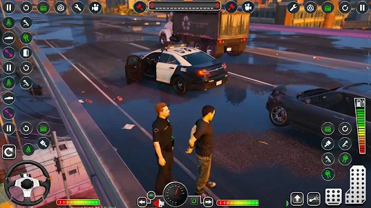 US Police Car Simulator 2023