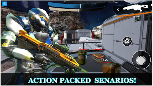Captura de Pantalla 13 juegos de robot armas tirador android