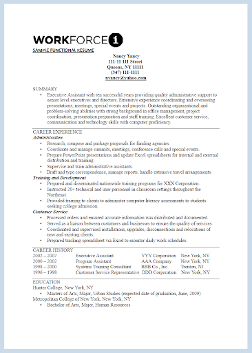 Resume Templates: PDF Formats Screen 2