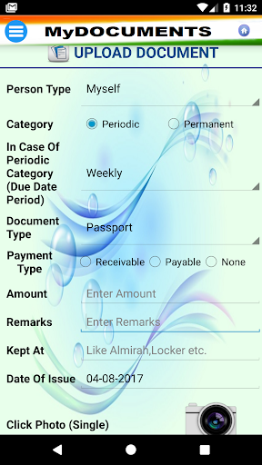 MyDocuments Screen 2