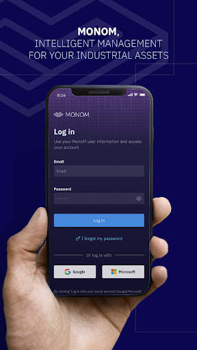 Android application MonoM AIoT Platform screenshort