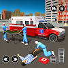 911 Ambulance City Rescue Game icon