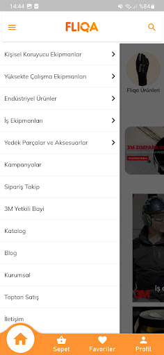 Android application FLIQA screenshort