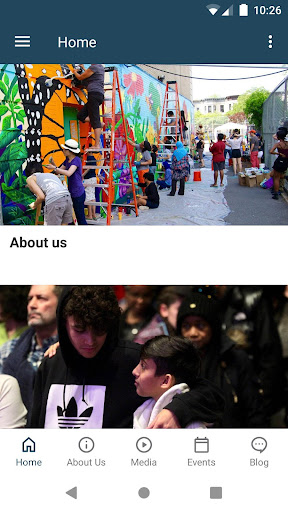 Android application Thrive Collective screenshort