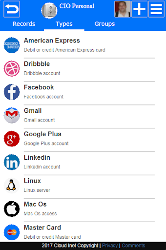 Enterprise Password Manager - Screen 3