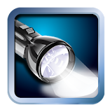 Super bright LED flashlight icon