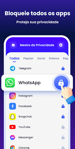 Visualização do aplicativo