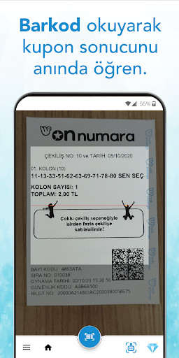 Loto Türkiye - Sonuç ve Barkod Screen 3