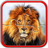 Wild Animal Jigsaw Puzzles Brain Games for Kids icon