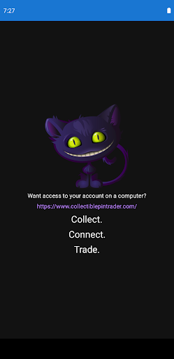 Android application Collectible PinTrader screenshort