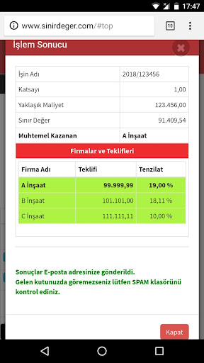 Sınır Değer Hesaplama