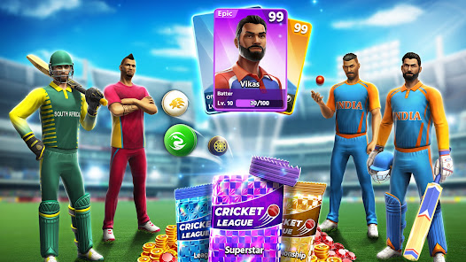 Cricket League Mod APK unlimited money gems 2024 latest Gallery 9