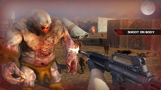 Dead Walk City Mod Apk: Zombie Shooting Game (GOD MODE) 4