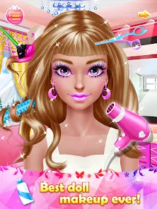 Jogo Glam Doll Salon no Jogos 360