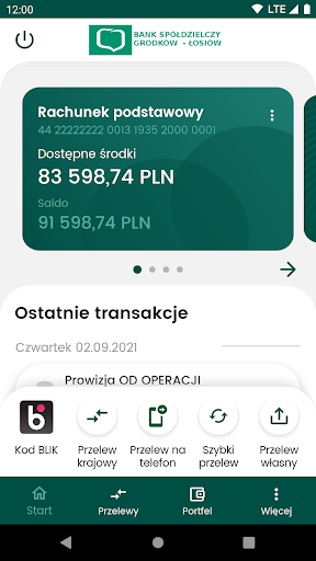 Android application Autoryzacja BS Grodków screenshort