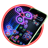 Fidget Spinner Player 2D Theme icon