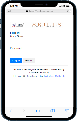 LUVEE Skills Screen 3