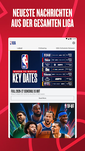 NBA: Live-Spiele & Spielstände screenshot 9