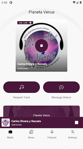 Android application Planeta Venus Online screenshort
