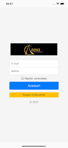 Android application Anova Contabilidade screenshort