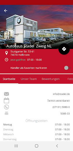 myStadel Screen 2