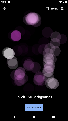 TouchSensitive Live Background Screen 3