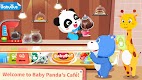 screenshot of Baby Panda’s Summer: Café