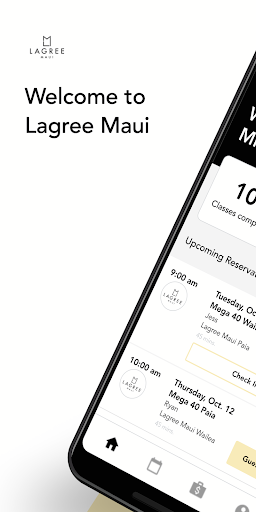Android application Lagree Maui screenshort