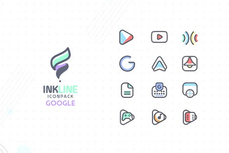 InkLine IconPack v1.7 (APK MOD) 2
