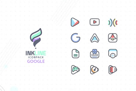 InkLine IconPack v2.1 Full MOD APK 2