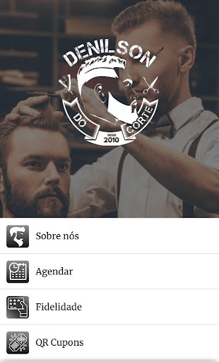 Android application BARBEARIA DENILSON DO CORTE screenshort