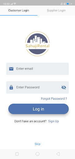 SahujiRental Screen 2